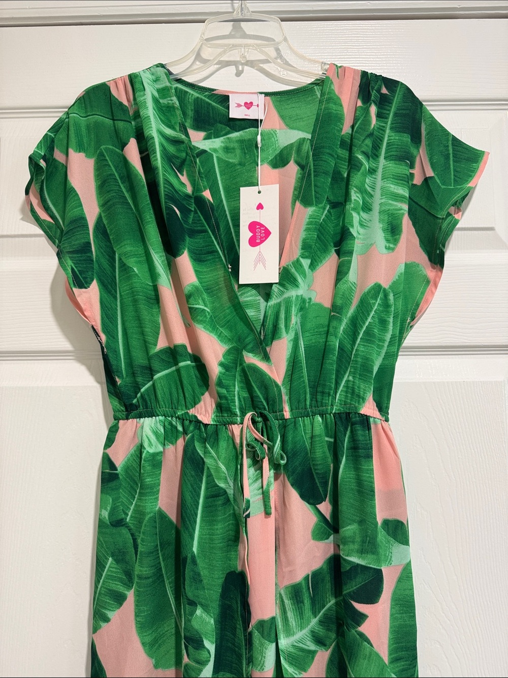 Buddy Love tropical print Macy dress coverup